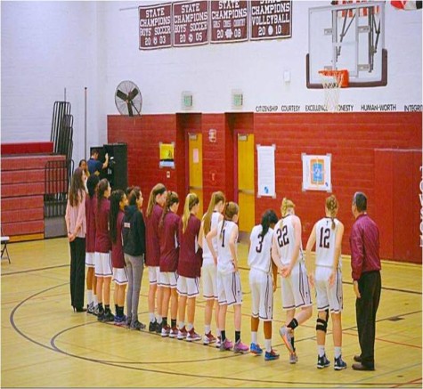 Girls’ Varsity Basketball Fights The Lions